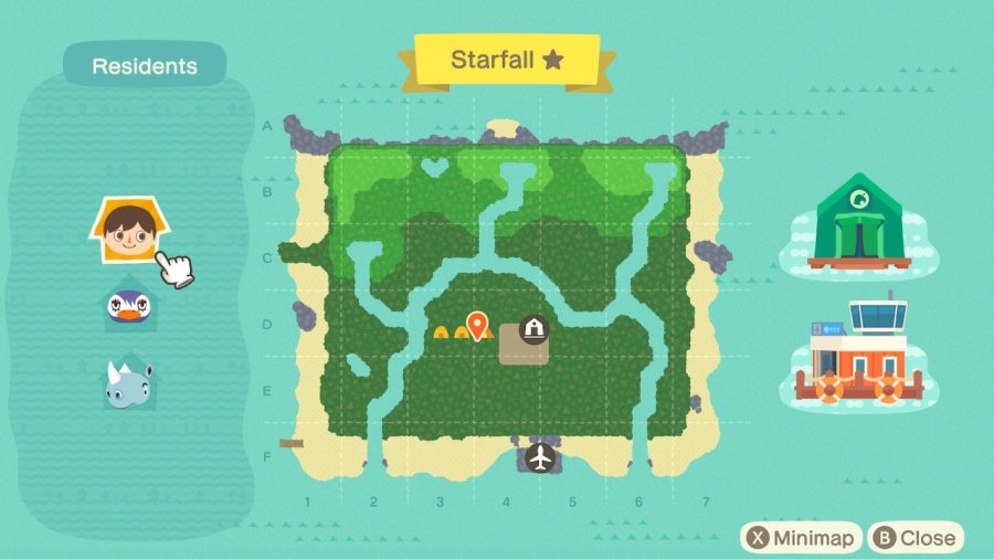 Starfall Starting Map